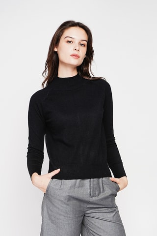 Camisola oversize - Preto