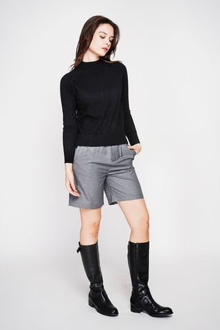 Camisola oversize - Preto