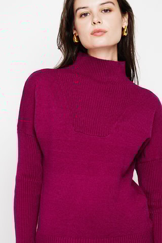 Camisola oversize - Fúcsia