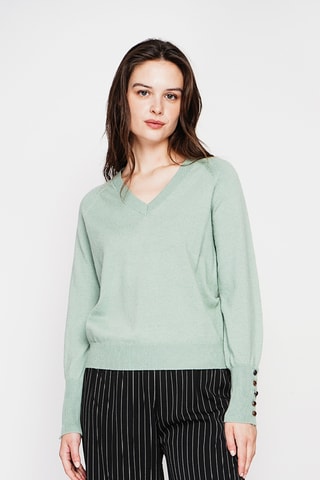 Camisola oversize - Verde