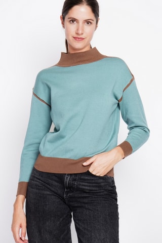 Camisola oversize - Turquesa