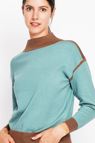 Camisola oversize - Turquesa