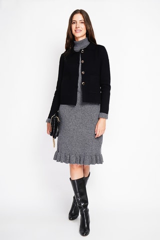Casaco oversize - Preto