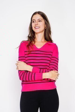 Camisola oversize - Fúcsia