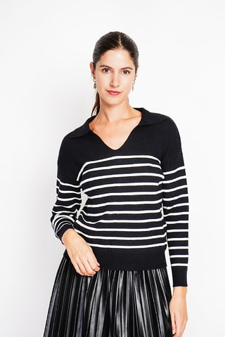Camisola oversize - Preto