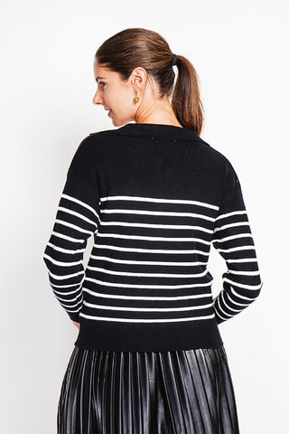 Camisola oversize - Preto