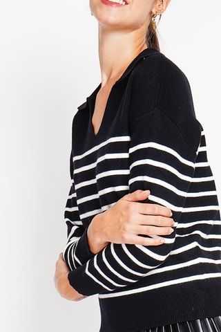 Camisola oversize - Preto