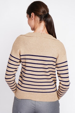 Camisola oversize - Bege