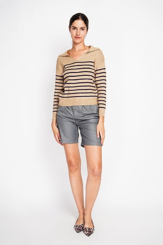 Camisola oversize - Bege