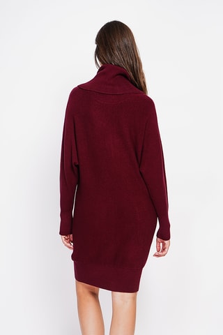 Vestido-camisola - Bordô