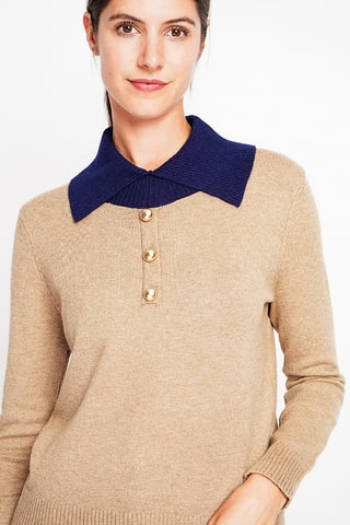 Camisola oversize - Camel