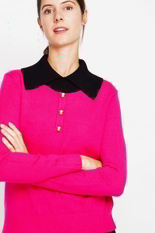 Camisola oversize - Fúcsia