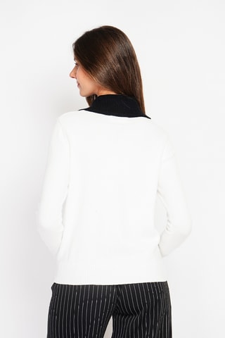 Camisola oversize - Branco