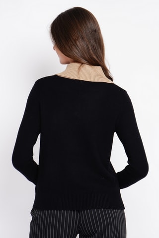 Camisola oversize - Preto