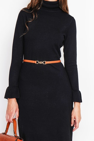 Vestido-camisola - Preto