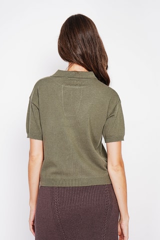 Camisola oversize - Caqui
