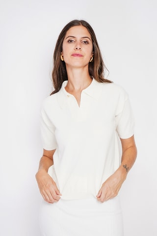 Camisola oversize - Branco