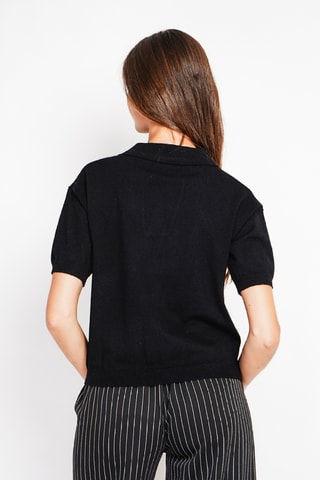 Camisola oversize - Preto