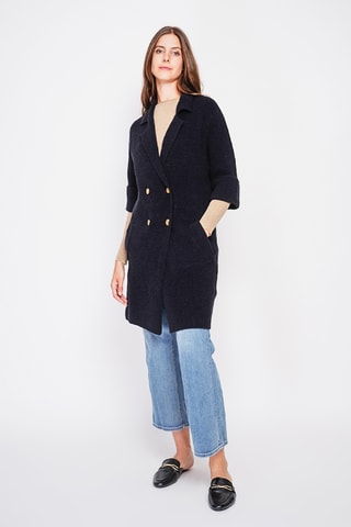 Sobretudo oversize - Preto