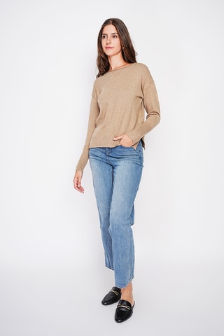 Camisola oversize - Camel