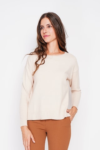 Camisola oversize - Creme