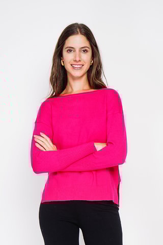 Camisola oversize - Fúcsia