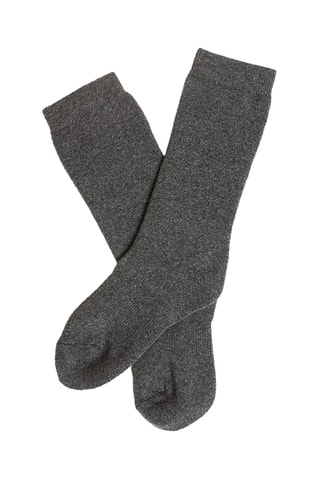 Meias altas - Cinzento
