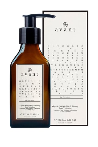 Traitement corps vivifiant et raffermissant à l'acide glycolique - 100 ml