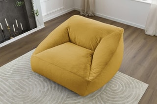 Pouf Lilibet - Jaune