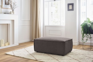 Pouf Nihad - 
Taupe