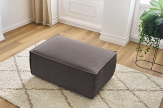 Pouf Nihad - 
Taupe