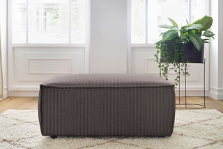 Pouf Nihad - 
Taupe