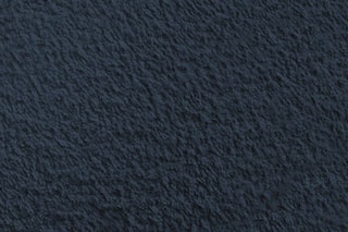 Pouf Talia - Bleu foncé - En tissu bouclette