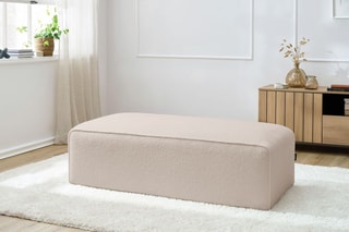 Pouf pour canapé modulable Mégève - Beige