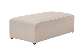 Pouf pour canapé modulable Mégève - Beige