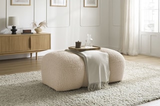 Pouf Hippolyte - Beige