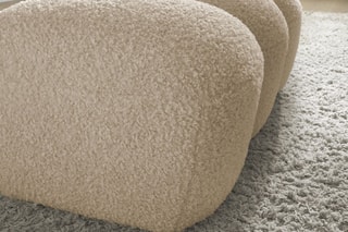 Pouf Hippolyte - Beige