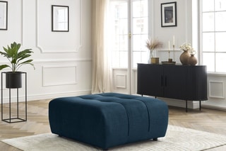 Pouf Arsene - Bleu foncé