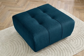 Pouf Arsene - Bleu foncé