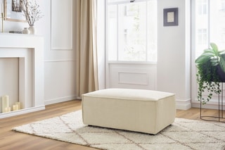 Pouf Nihad - 
Beige