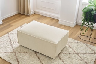 Pouf Nihad - 
Beige