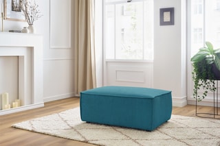 Pouf Nihad - 
Bleu