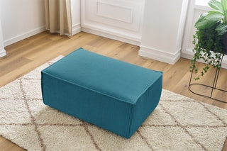 Pouf Nihad - 
Bleu