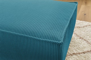 Pouf Nihad - 
Bleu