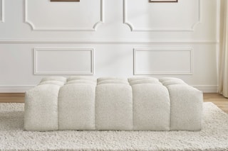 Pouf Everest - Blanc