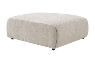 Pouf Jeanne - Beige - En polyester