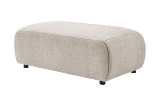 Pouf Jeanne - Beige - En polyester