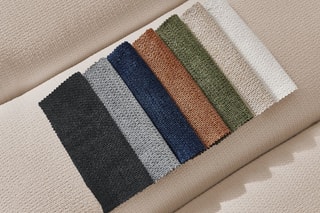 Canapé d’angle gauche Talia - Beige - 3 places - En tissu chiné