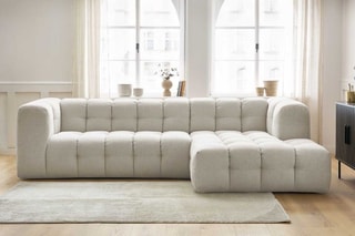 Canapé d'angle droit Cloud - Beige