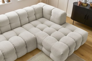 Canapé d'angle droit Cloud - Beige